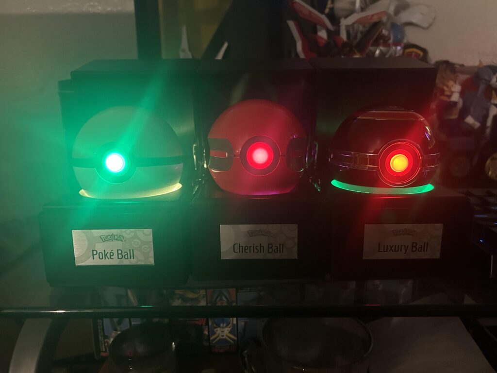 My wand company pokeball collection is now halfway complete.