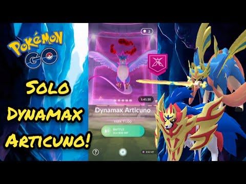 ❄️ SOLO Dynamax Articuno + SHINY CATCH in Pokémon GO! ✨