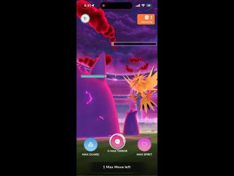 Dynamax Zapdos Solo Battle (Thunderbolt/Ancient Power), 3 gloves helper, No Mushroom/Adventure Effect/Weather boost