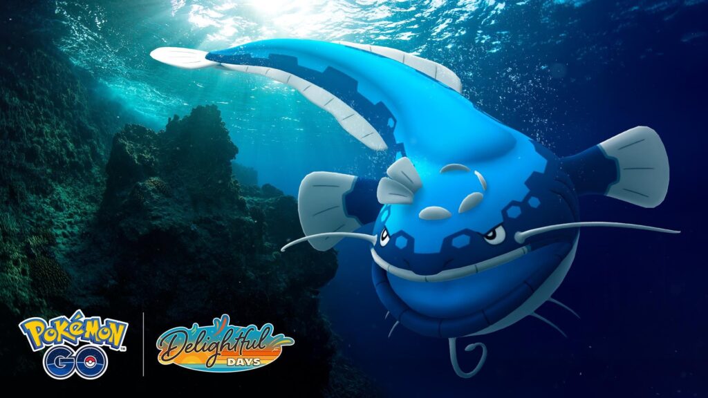Dondozo makes its big Pokémon GO debut during the Sunkissed Shores event!