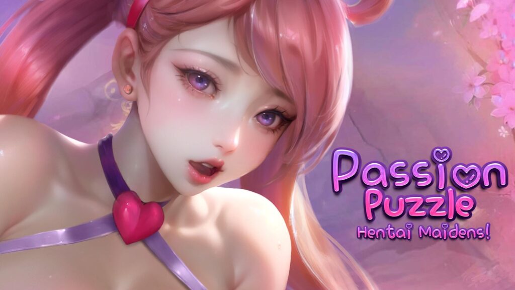 Passion Puzzle Hentai Maidens eshop webpage links dev website with nudity