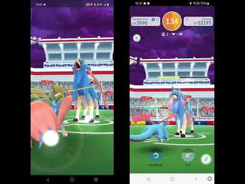 Pokémon Go Zacian Raid Mock Solo