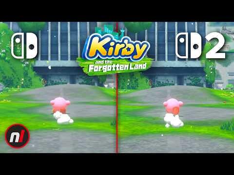 Kirby and the Forgotten Land - Switch/Switch 2 Comparison