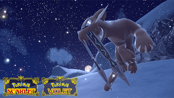 Announcing the Total Victories Against Shiny Chien‑Pao in Pokémon Scarlet and Pokémon Violet, mystery gift distribution starts later today.