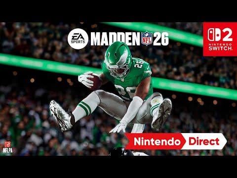 EA SPORTS Madden NFL 26 – Nintendo Direct: Partner Showcase 7.31.2025