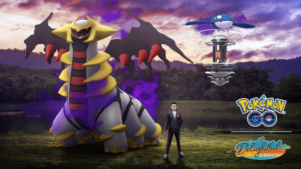 Shadow Kyogre arrives in Shadow Raids! Face Giovanni and save Shadow Giratina in Delightful Days: Taken Over!
