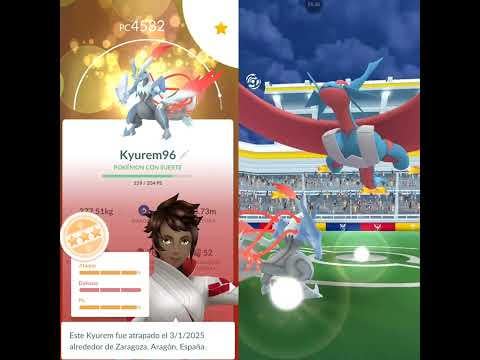 Raid solo Mega Salamence Only White Kyurem LV40 (NWB, No Blade boost)