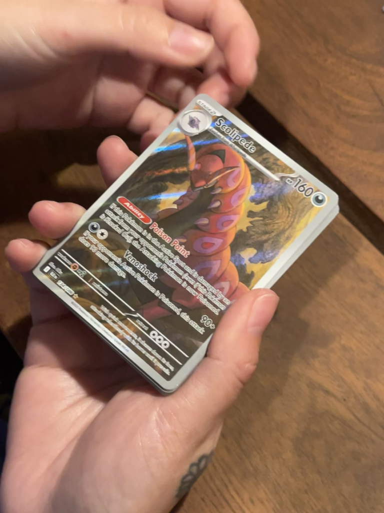 Wife opened a god back