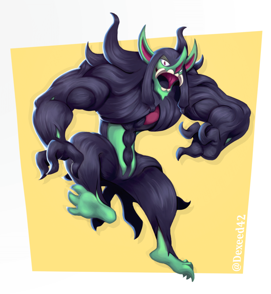 Grimmsnarl Fanart [OC]