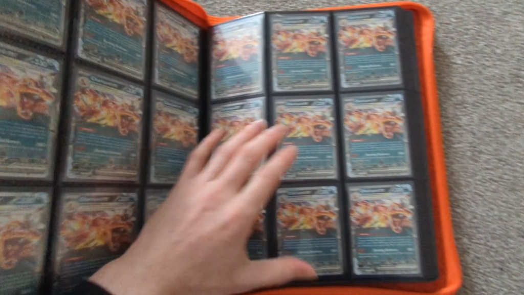 finished my second zard binder..