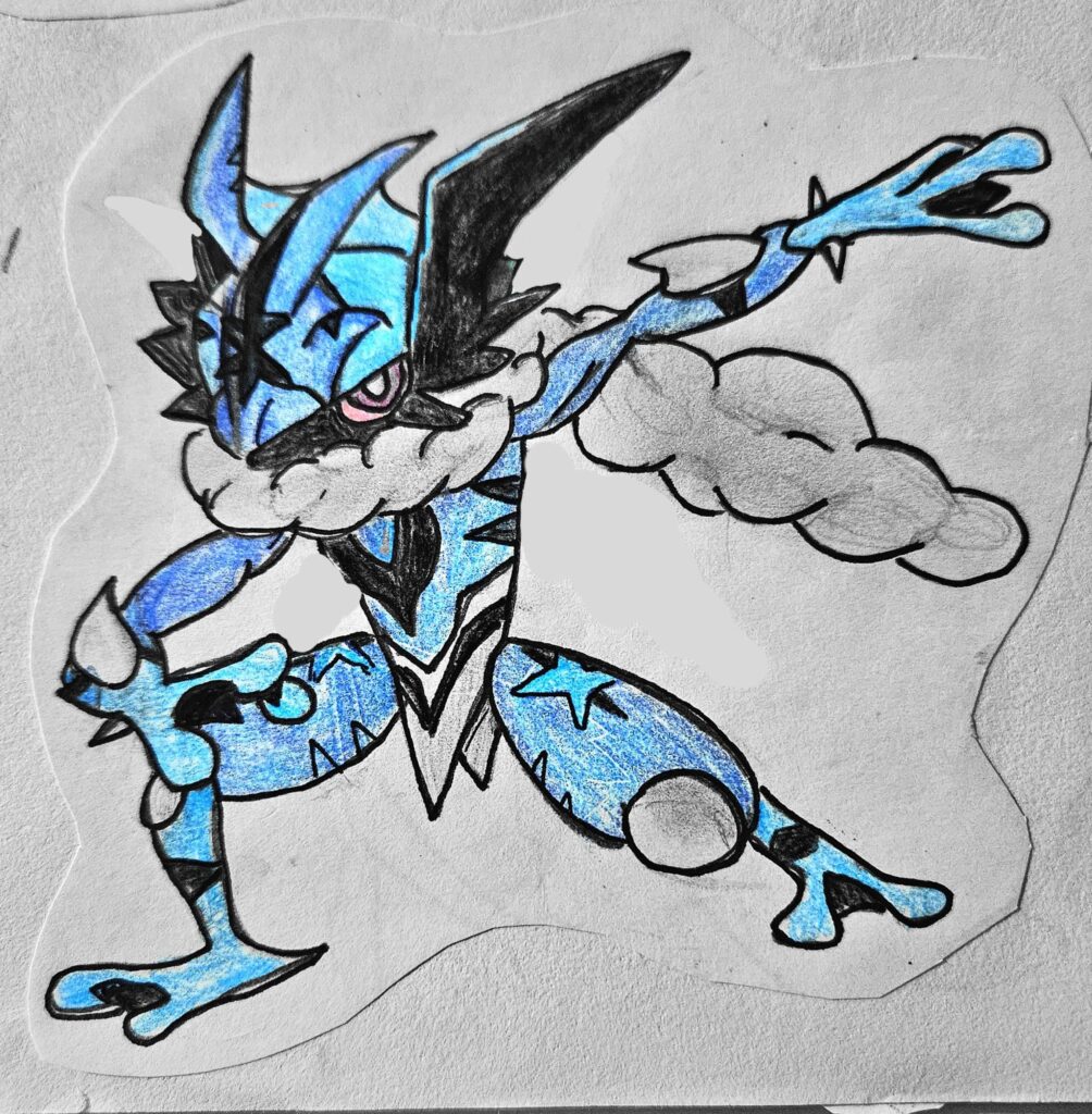 Regional Greninja. What's It's Type?