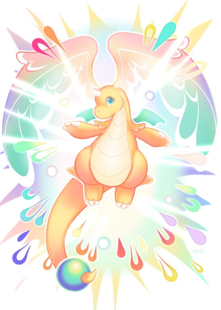 [oc] mega dragonite 🪽