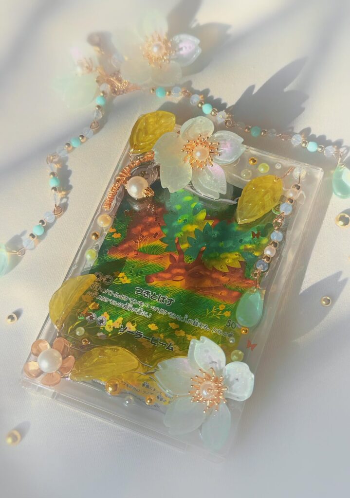 Made a Toploader for one of my favourite cards 🪴🐚⚜️