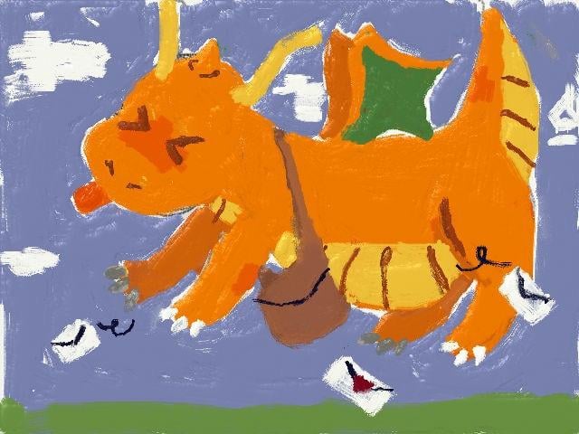 My partner is too hard on herself to post her art anywhere.. but I think shes amazing!