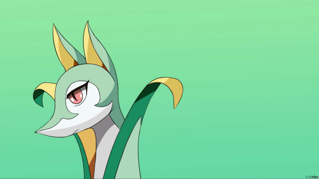 [OC] A short animation of serperior happy to see it's trainer.