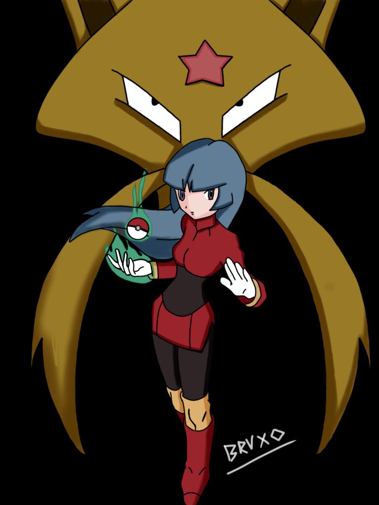 Making an art for my favorite gym leader from each region - Kanto