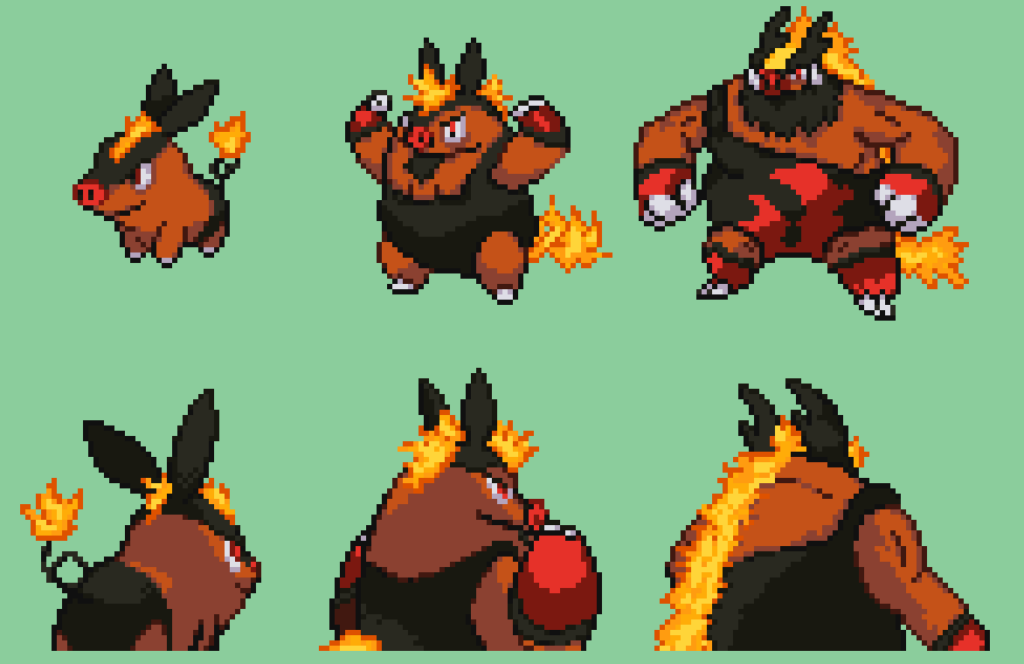 Regional Tepig Line