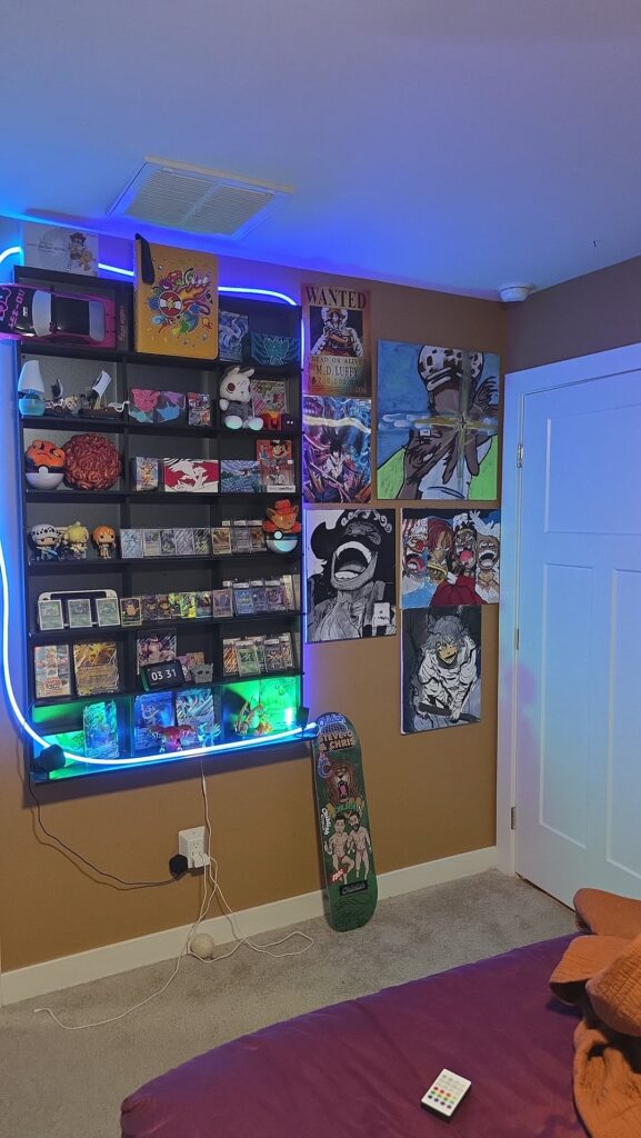 Couldn't bear letting my cards sit in a binder and found an awesome display