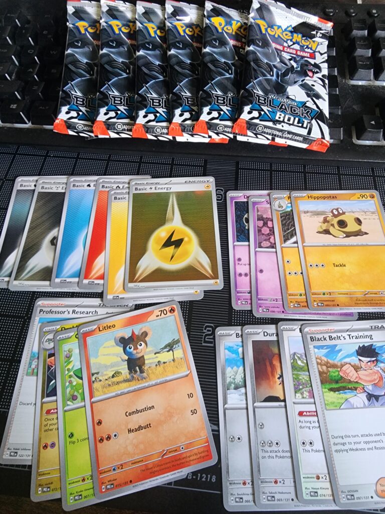 PC Black Bolt BB has PRE cards