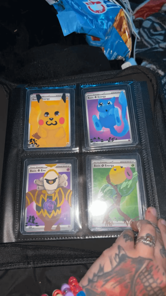 Energy Card Paintings!!