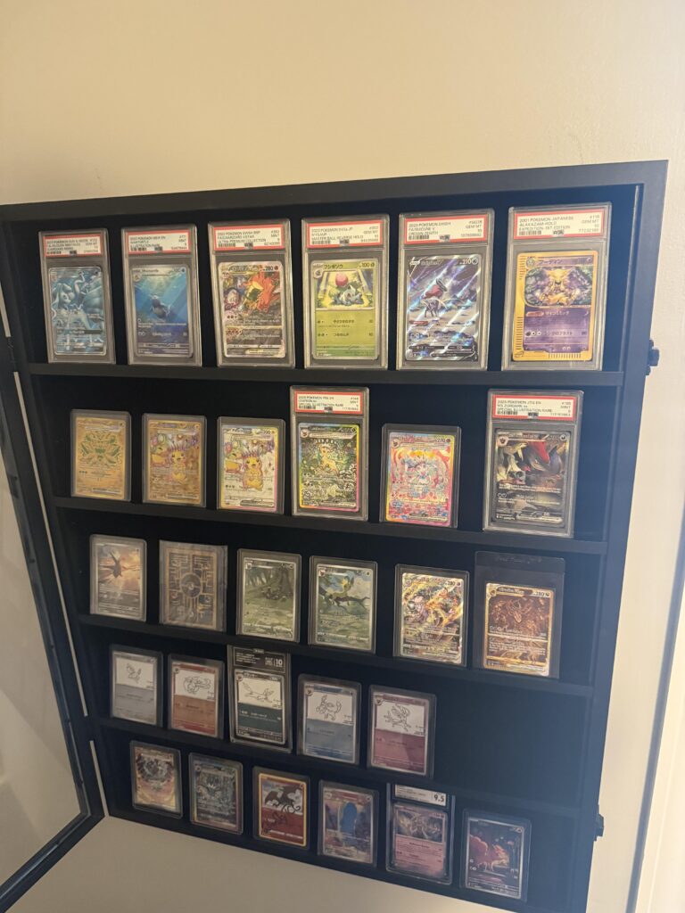 The current card case status