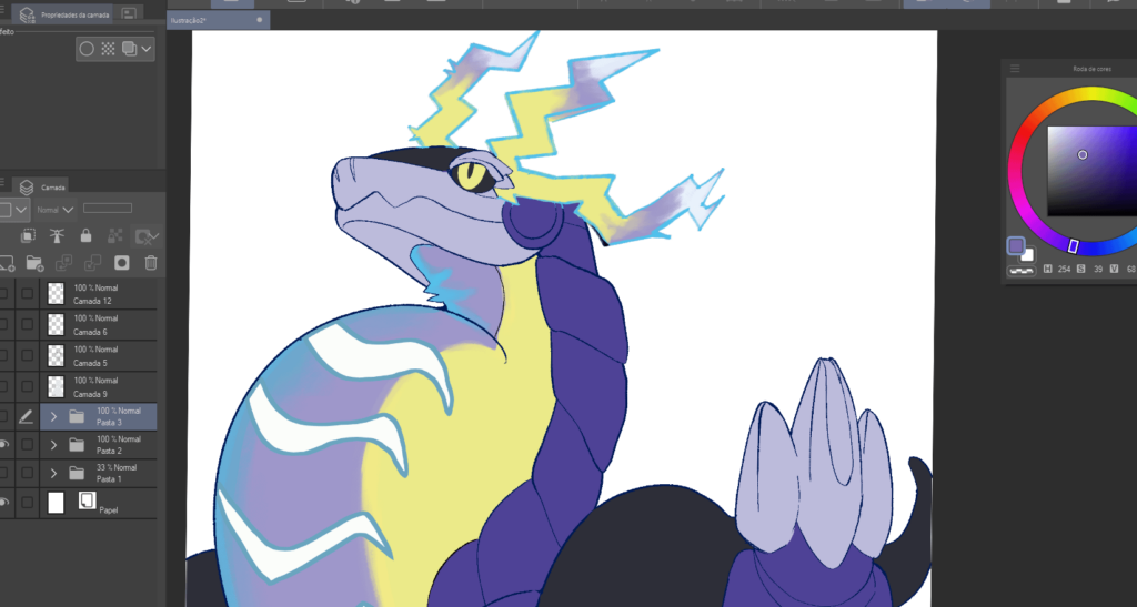 I decided to paint Miraidon a little...don't tell my koraidon