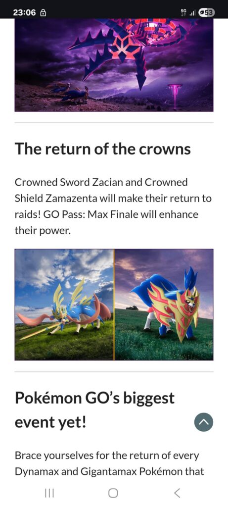 Crowned forms energy