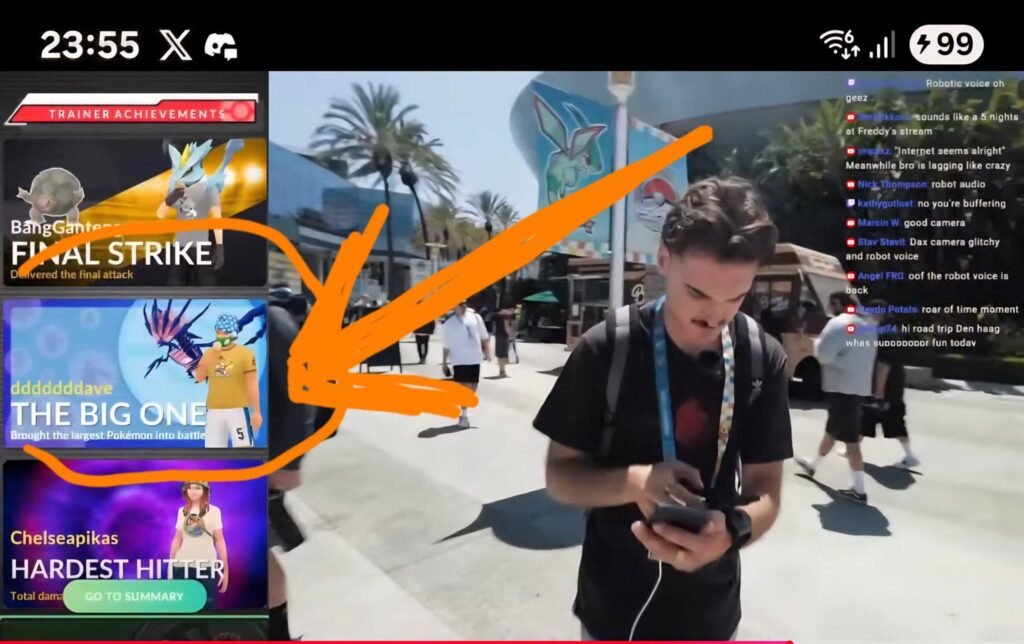 Niantic employee trying out Eternatus? 👀