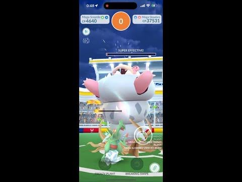 Mega Slowbro Solo Raid, no weather boost, no adventure effect