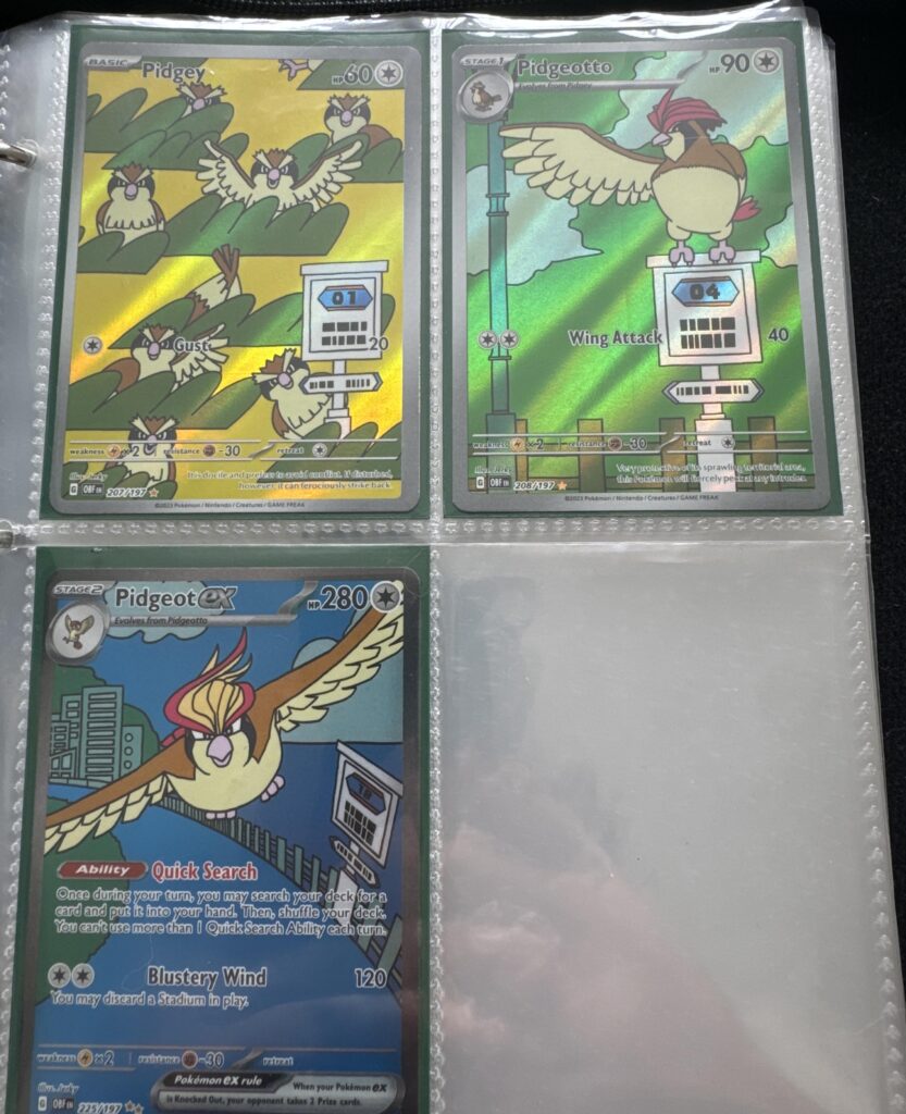 Binder page