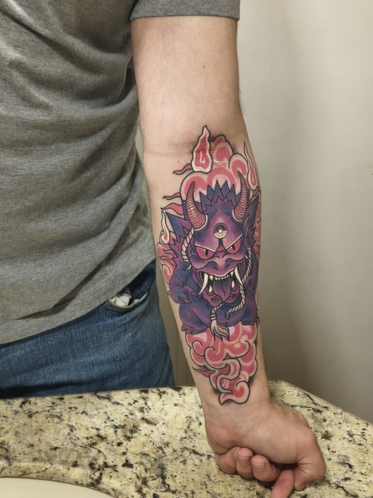 My new Gengar tattoo