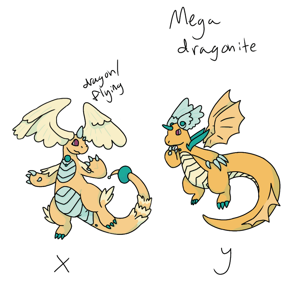 New mega dragonite