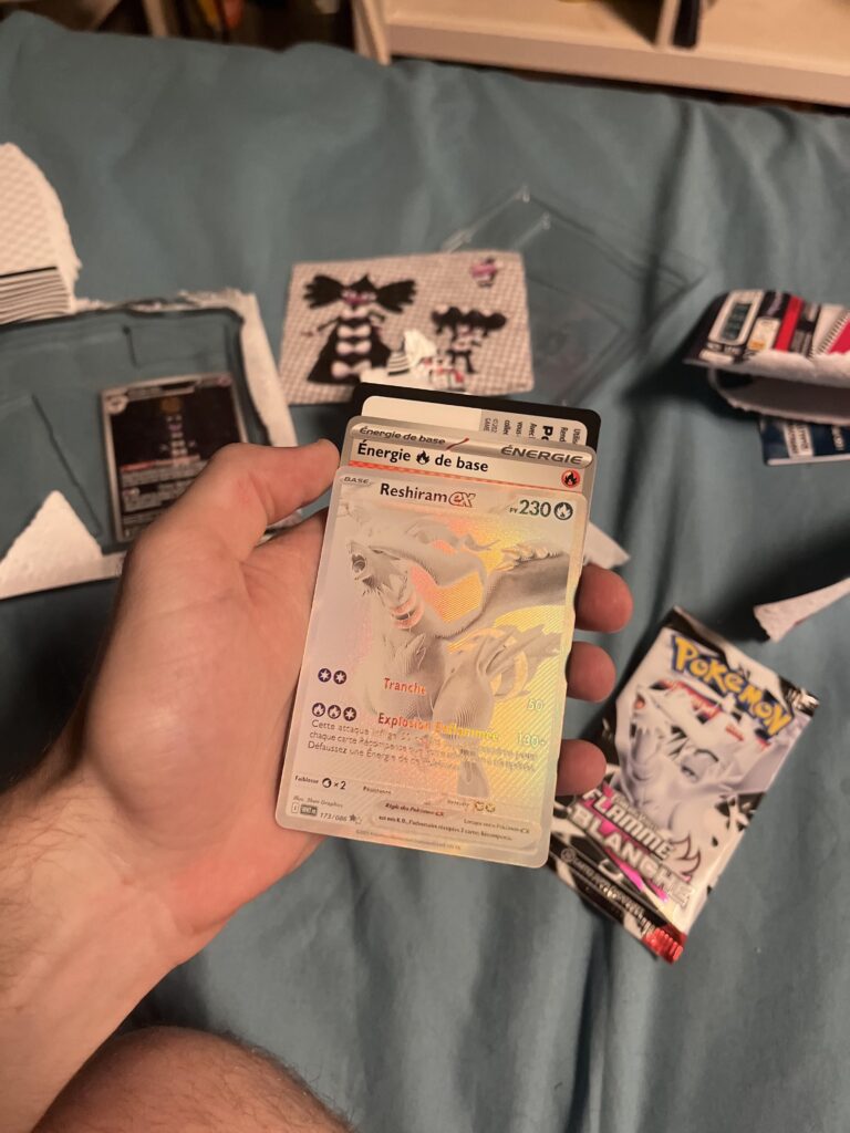 Just pulled this out of my first ever booster of white flare, i'm lowkey shaking