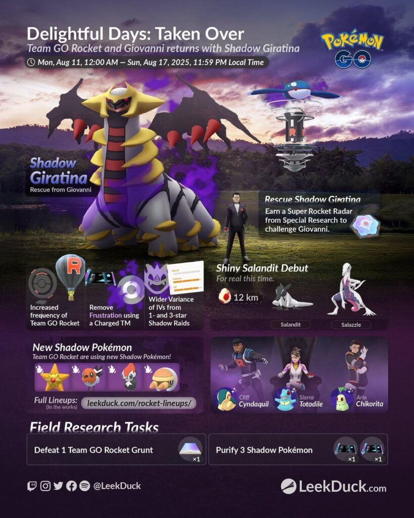 Delightful Days: Taken Over - Event Overview (LeekDuck)