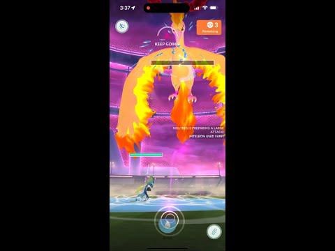 Dynamax Moltres Solo Battle (Heat Wave/Ancient Power), 3 gloves helper no Mushroom/Adventure Effect/Weather boost, no ETM move
