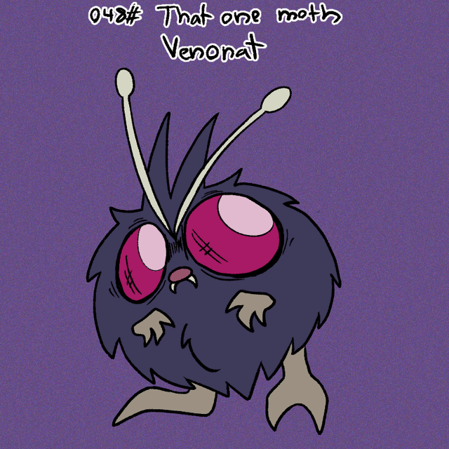 [OC] The classic moths of gen 1