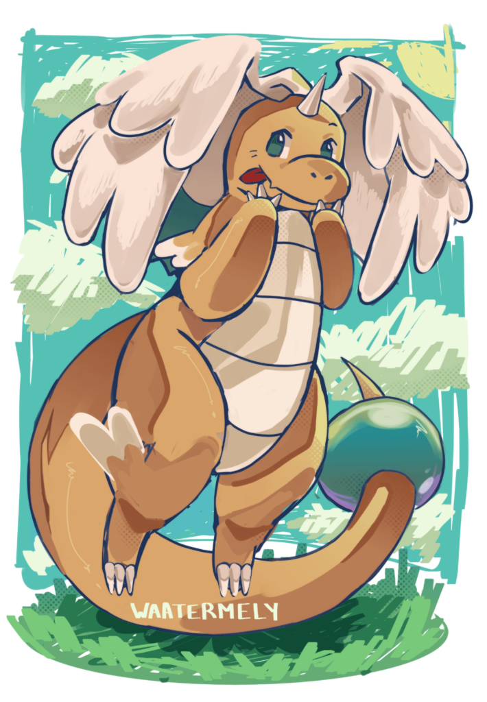 [OC] Mega Dragonite ✨️