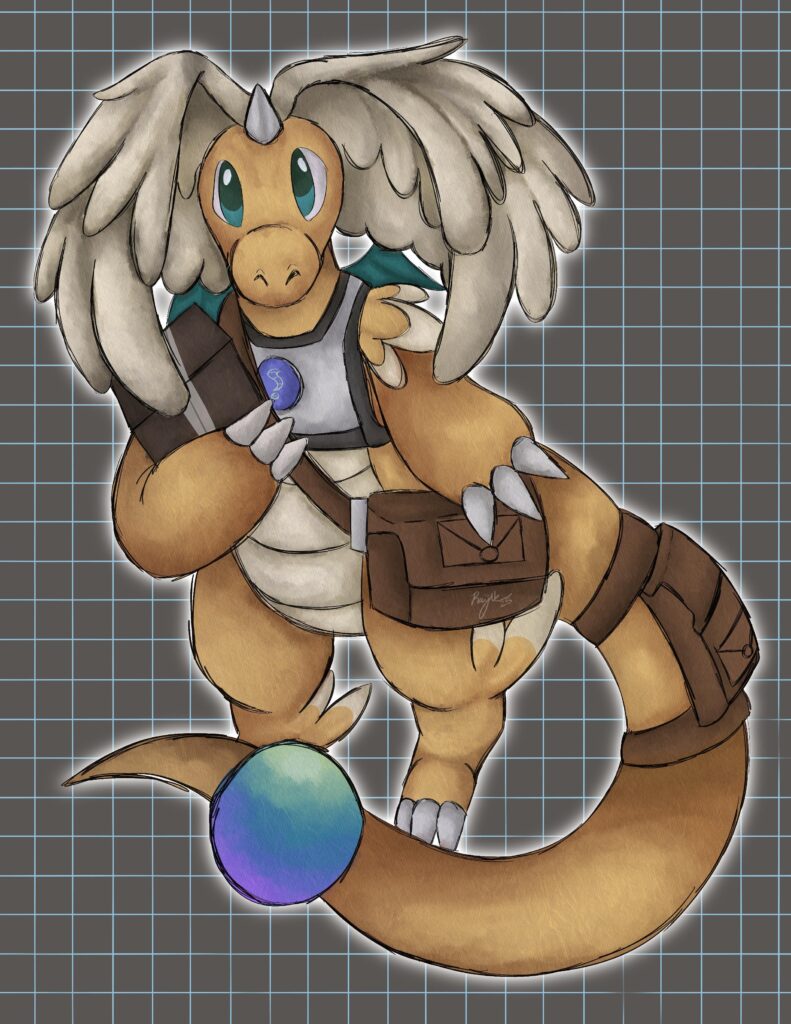 Mega Dragonite at your Service! [OC]