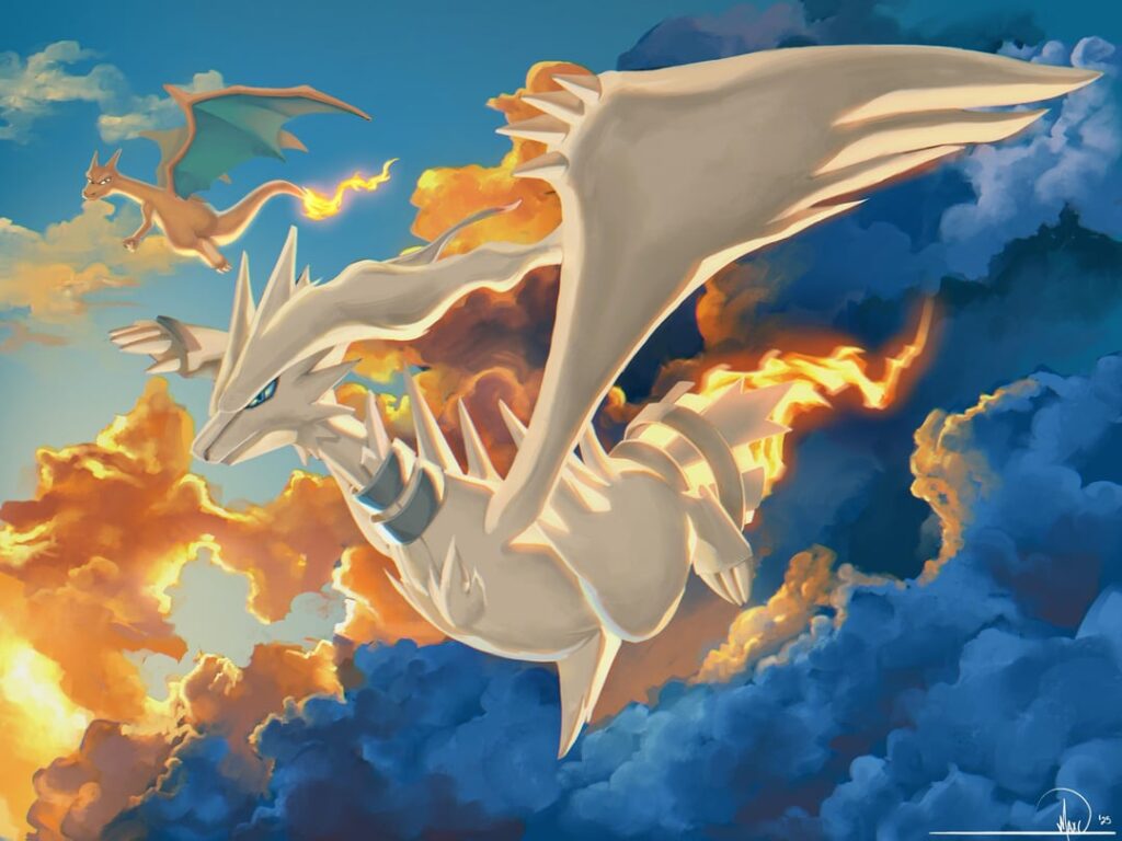 Reshiram and Zekrom!