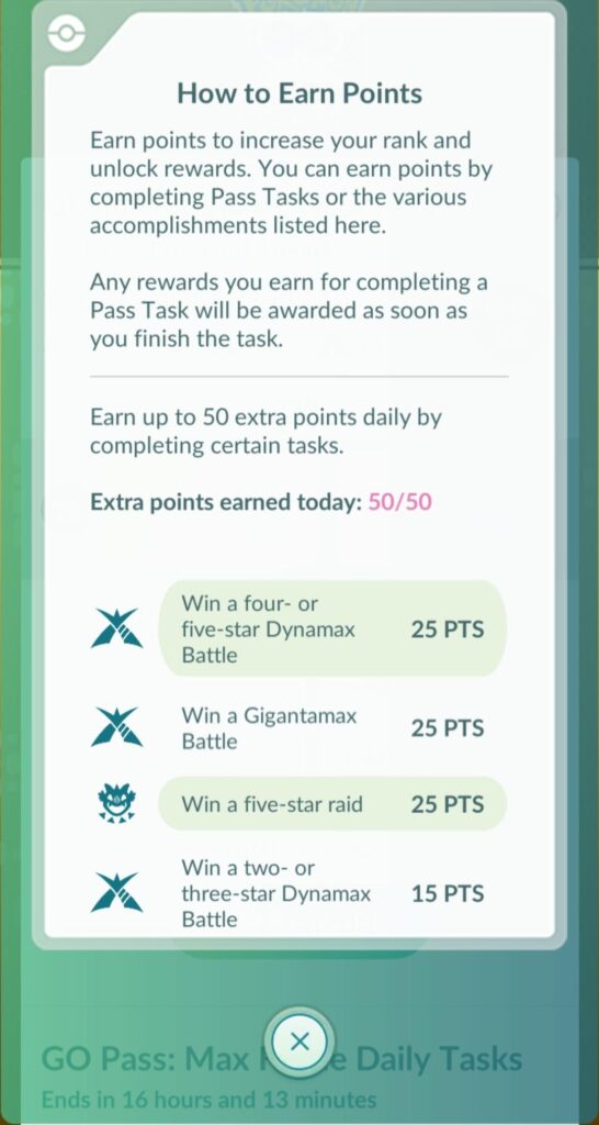 Issue with reset of Go Finale pass
