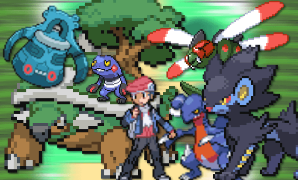I created images representing my current team in Every Pokémon game (I've played)