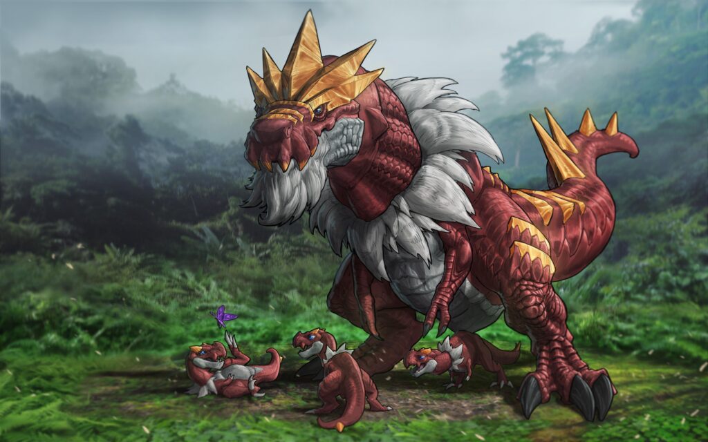 The Old King- Pokeparents [OC]