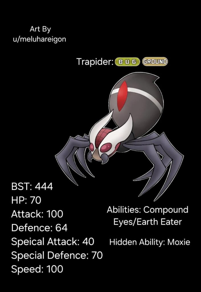 A New Spider Pokémon!