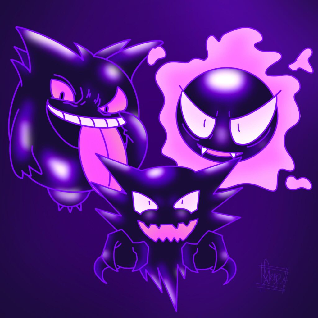 Gengar evolutions