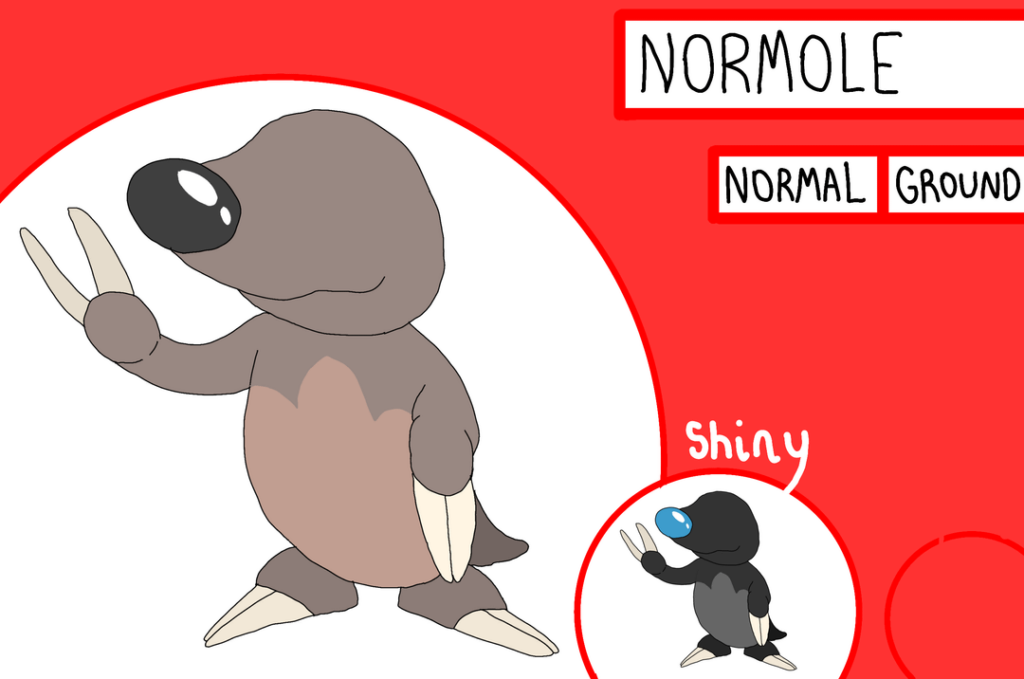 We've done a few familiar faces- how about something completely new? The Regional Rodent of the Tamago Region- meet Normole and Starfstarch!