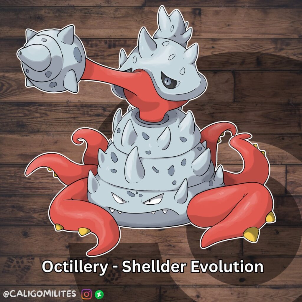 What if Shellder evolved biting a Remoraid