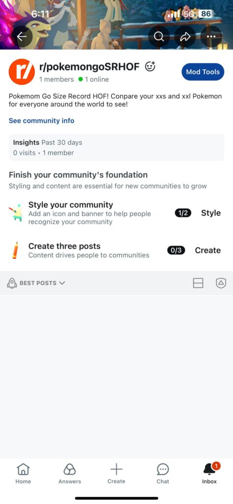 Join the Size Record HOF!