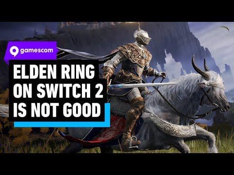 Elden Ring on Switch 2 Is a Disaster in Handheld Mode | gamescom 2025