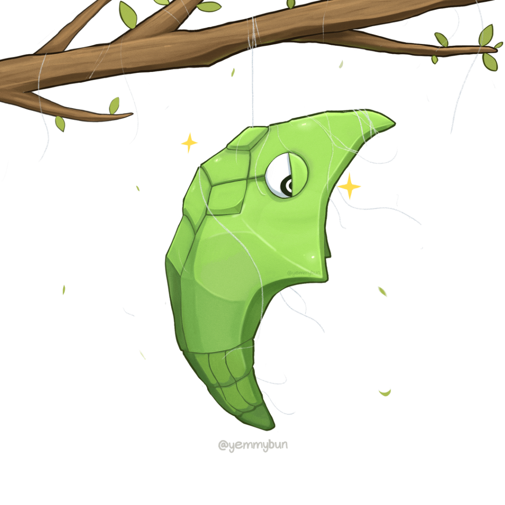I drew Metapod [OC]