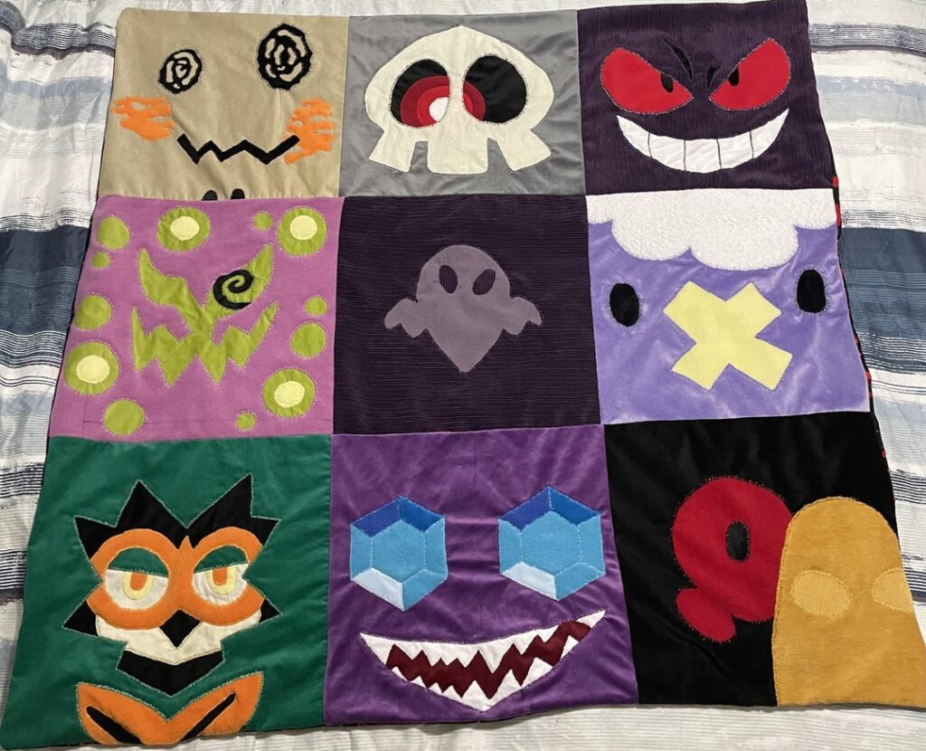 Finished My Ghost Type Blanket